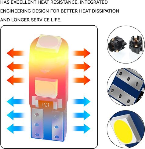 74 T5 LED لمبة Dash Cluster Lights، 20PCS T5 37 74 لمبات مجموعة الأدوات LED لمبات إضاءة لوحة القيادة مع PC74 PC37 طقم مقبس قفل إسفين لمصباح مؤشر تغيير لوحة القياس (وردي) in Kuwait