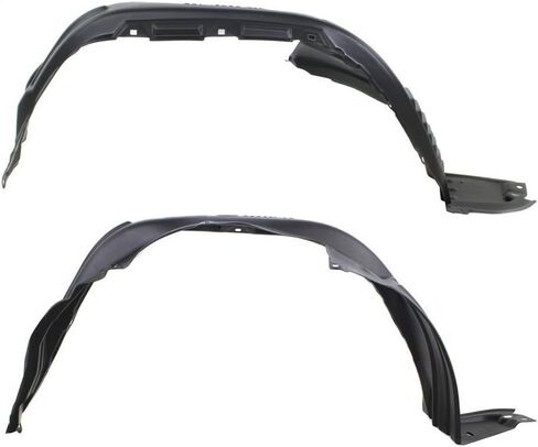 Evan-Fischer Fender Liner متوافق مع 2010-2013 Toyota 4Runner مجموعة بلاستيكية مكونة من قطعتين للطرز ذات عجلات 17 بوصة للراكب الأمامي وجانب السائق in Kuwait