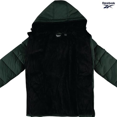 Reebok Women's Winter Jacket - Heavyweight Quilted Puffer Parka Coat - Sherpa Lined Ski Jacket for Women (S-XL) in Saudi Arabia
