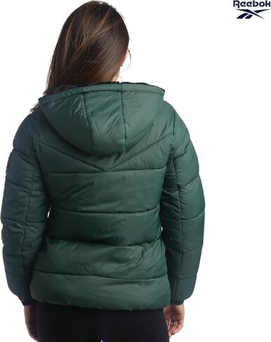 Reebok Women's Winter Jacket - Heavyweight Quilted Puffer Parka Coat - Sherpa Lined Ski Jacket for Women (S-XL) in Saudi Arabia