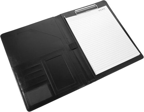 Tofficu 1Set File Folder Organizer with Notepad Document Holder for Office Interview Portfolio Business Cards Credit Cards Design Professional and Practical in Saudi Arabia