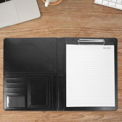 Tofficu 1Set File Folder Organizer with Notepad Document Holder for Office Interview Portfolio Business Cards Credit Cards Design Professional and Practical in Saudi Arabia