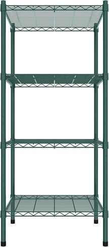 Commercial NSF Listed Green Epoxy Stationary Wire Shelving Kit 24" x 24" x 54", with 4 Shelves Perfect for Warehouse, Walk-in Refrigerator, Freezer, Grocery Store, Restaurant, Dishroom in Kuwait