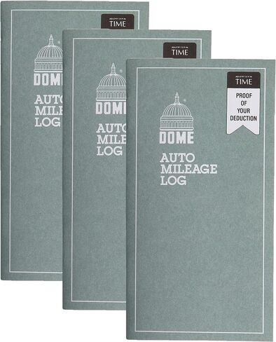 Dome Auto Mileage Log, Undated, 32 Forms [Set of 3] in Saudi Arabia