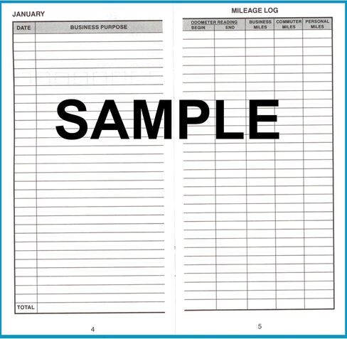 Dome Auto Mileage Log, Undated, 32 Forms [Set of 3] in Saudi Arabia