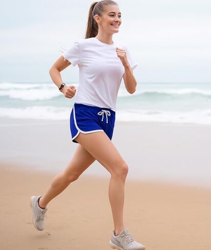 Yoga Dance Shorts Cotton Athletic Shorts Gym Workout Dolphin Running Cycling Sports Shorts for Women in Saudi Arabia