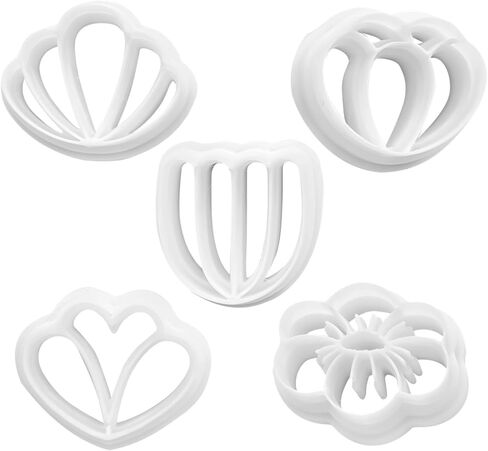 Polymer Clay Tools With Texture Five Piece, Fondant Craft Cutters Set, Daisy Leaf Cookie Press, Precision Flower Molds For Jewelry Making, Detailed Clay Cutters in Saudi Arabia