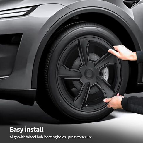 Front Seat Rail Protectors for Tesla Model Y Juniper 2025-2026, 5-Piece TPE Track Cover Guards, Under Seat Floor Mat Protectors, Black in Saudi Arabia