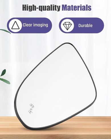 Passenger Side Mirror Glass Fit for Toyota Camry 2012 2013 2014 2015 2016 2017 with BSD Right Rear View Mirror Glass in Saudi Arabia
