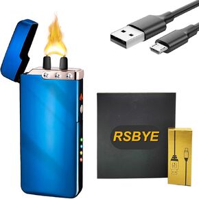 Electric Lighter Dragon Lighter Plasma Lighters Arc Flame Lighter USB Rechargeable Lighter Candle Lighter Butane Free with LED Battery Indicator,Gift for Men (Dragon) in Kuwait