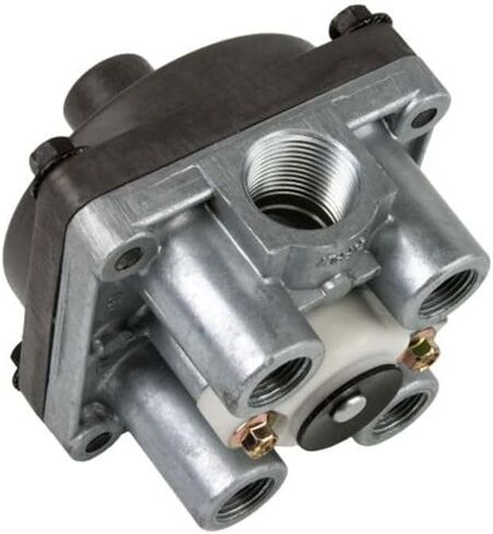 Mytee Products Heavy Duty 4.0 PSI Vertical Air Brake Relay Valve - Replaces 110415, Tectran 14413, Automann 170.110415, PAI 52530, EM52530, Automann AM170110415, Genuine Newstar S-17740, S17740 in Kuwait