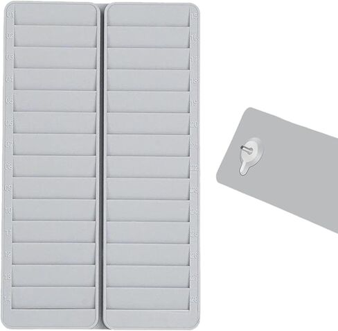 Time Card Holder Multipurpose for Attendance ID Rack Compact with 28 Pocket Wall Hanging for Warehouse Factory Workshop in Kuwait