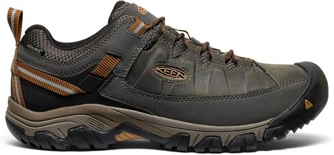 KEEN Men's Targhee 3 Low Height Waterproof Hiking Shoes, Triple Black, 11 in Saudi Arabia