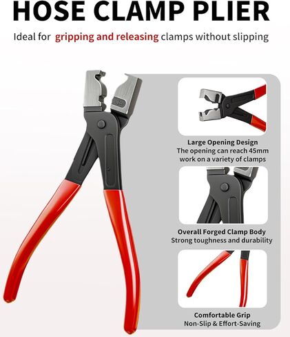 مجموعة 4 قطع من كماشة فصل الكهرباء للعمل التلقائي، أداة إزالة الموصلات الكهربائية الاحترافية للسيارات وكماشة مشبك خرطوم، فاصل موصل التوصيل الكهربائي للسيارات والشاحنات وسيارات الدفع الرباعي in Kuwait