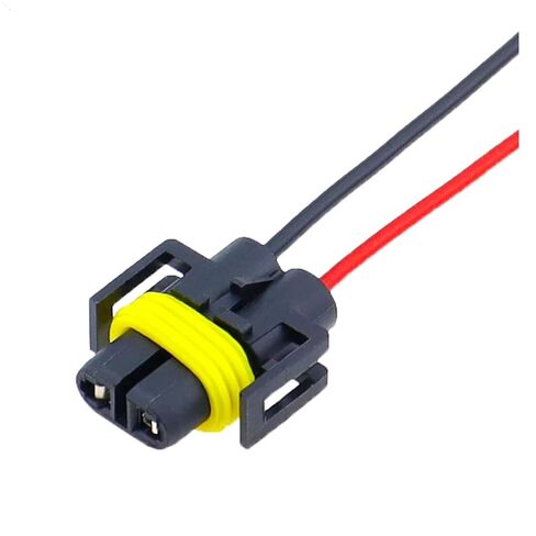 H11 إلى H8 2-Pin/مصباح الضباب الأمامي، كابل 20 سم، موصل سالب، سلك سيارة عالمي (مجموعة واحدة) in Kuwait