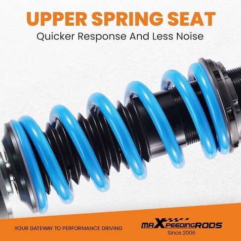 maXpeedingrods Coilover for Lexus IS250 IS350 AWD 2006-2013, 24 Levels Damper Adjustable Coilovers Shock Absorber Struts, Height Adjustable T6 Upgraded Lowering Kits Blue in Saudi Arabia
