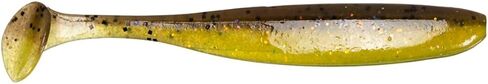 Keitech ES4450 Artificial Fishing Bait, Electric Blue & Chartreuse, 5" in Kuwait