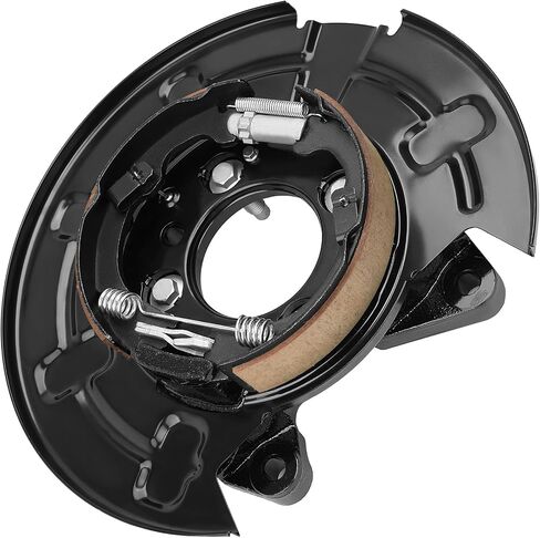 926374 Rear Passenger Side Loaded Parking Brake Backing Plate Assembly, Fit for Ford F-150 2012-2020, Fit for Ford Lobo 2012-2020, Fit for Lincoln Mark LT 2012-2014, OE 926-374, CL3Z2209D in Saudi Arabia