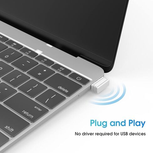 OUPARY Mouse Jiggler للكمبيوتر المحمول، محرك الماوس، هزاز غير قابل للاكتشاف، Jiggler بدون تثبيت برنامج التشغيل، يحاكي حركة الماوس لإبقاء الكمبيوتر مستيقظًا، توصيل USB Jiggler وتشغيله باللون الأسود in Kuwait