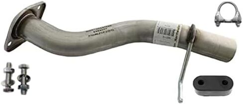 Exhaust Pipe Compatible for 1999-2006 Chevy Silverado 1500 4.3L 4.8L 5.3L | Stainless Steel | Northeastern Exhaust | Free Hanger, Clamp and Bolt Kit Included | Automotive Replacement Part | Direct-Fit in Saudi Arabia