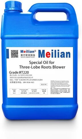 N220 Special Gear Oil for Three-Lobe Roots Blower, Industrial Gear Blower Oil, 4L (N220 18 liters) in Saudi Arabia