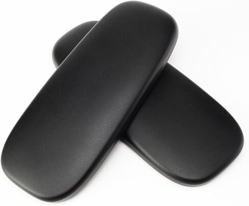 MingYi.office وسادات الذراع البديلة لكرسي المكتب الذكي Humanscale باللون الأسود/الرمادي مجموعة واحدة (قطعتان) (أسود) in Kuwait