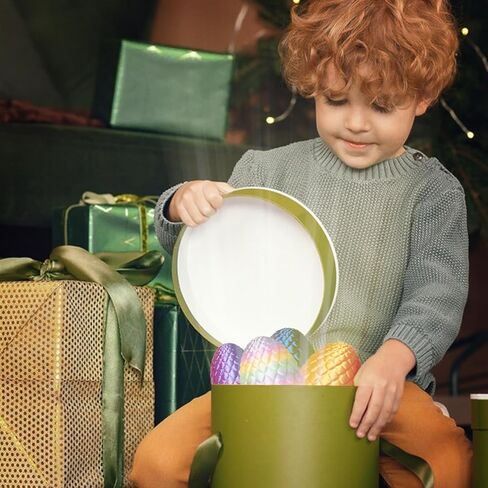 4PCS 3D Printed Dragon,Dragon Egg Fidget Toy,Christmas Stocking Stuffers for Kids in Kuwait