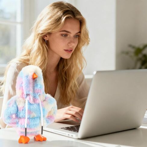 7inch Desk Goose Outfits, Mini Desktop Goose Clothes Desk Goose Accessories Set for Magnetic Goose Statue (Shark) in Saudi Arabia