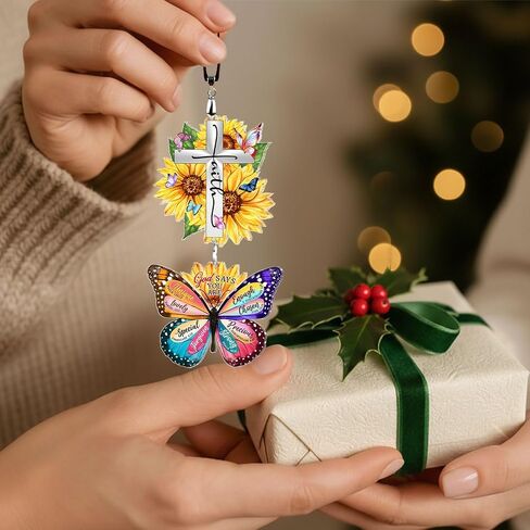 هدايا مسيحية لعيد ميلاد المرأة، هدية ملهمة على شكل فراشة للأصدقاء والأم والأخت والفتاة وزميلة العمل والمسيحية، يقول الله أنك هدايا عباد الشمس للنساء، ديكور مكتب ديني in Kuwait