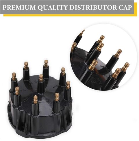 815407Q5 Distributor Cap and Ignition Rotor Kit for Marinized 4.3L V6 Engines with Thunderbolt IV and V HEI Ignitions - Replaces 815407Q5, 815407A2, 815407Q02,18-5274 in Saudi Arabia