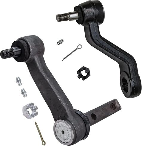 محور ديترويت - طقم تعليق أمامي 2WD 12 قطعة لـ 94-96 دودج رام 1500، قضبان ربط مفاصل كروية ذراع بيتمان وأكمام تعديل الذراع 1994 1995 1996 in Saudi Arabia