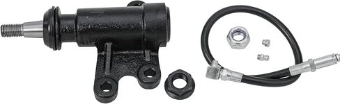 Detroit Axle - 4WD Front 10pc Gear Box Kit for Cadillac Escalade Chevy Blazer GMC Yukon K1500 K2500 Suburban, Power Steering Gear Box Tie Rods Adjusting Sleeves Idler Pitman Arm Bracket Replacement in Saudi Arabia