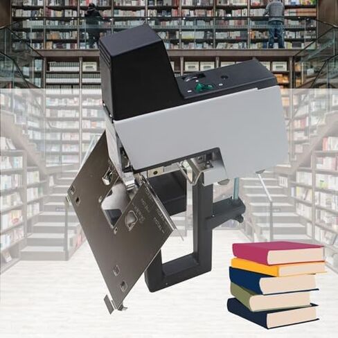 Electric Stapler, Automatic Saddle Stapler with Pedal, Heavy Duty Binder Stitcher, 1-9 Levels Binding Pressure Knob, 100mm Nailing Depth in Saudi Arabia