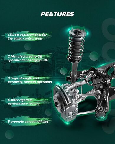 SCITOO Suspension Kit Replacement Fit For Hyundai 2000-2006 Accent Sway Bar End Link K80617 in Saudi Arabia