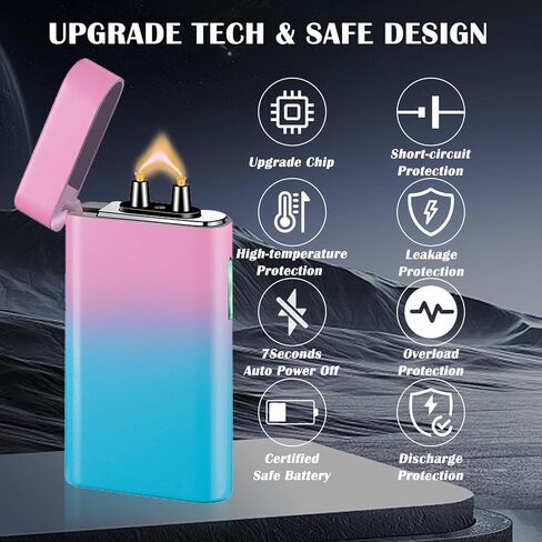 ولاعة كهربائية من RSBYE ولاعة تنين ولاعة بلازما ولاعة لهب USB قابلة لإعادة الشحن ولاعة شمعة خالية من البيوتان مع مؤشر بطارية LED، هدية لعيد الأب (التنين) in Saudi Arabia