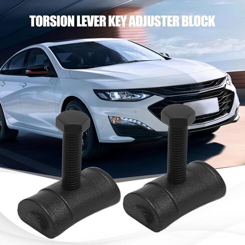 2Pcs Torsion Bar Key Adjuster Block Nuts with Bolts, Replacement for Chevy Silverado Suburban Avalanche Tahoe 1983-2014, Replaces 11561233 15530026 in Saudi Arabia
