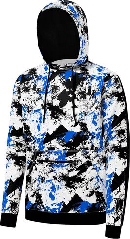 BASSDASH Men’s Hunting Fleece Hoodie Midweight Water Resistant Performance Camo Fishing Outdoor Pullover Sweatshirt FS29M in Saudi Arabia