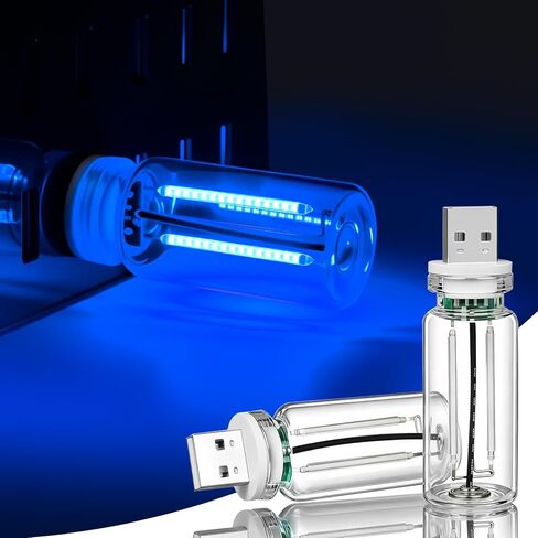 kairiyard 2 جهاز كمبيوتر شخصى أحمر USB سيارة أدى أضواء الداخلية، التحكم باللمس سطوع قابل للتعديل المكونات في زجاجة زجاجية المحمولة الرجعية أضواء الليل المحيطة للسيارة، أجهزة الكمبيوتر، الطرف، عطلة الديكور، غرفة نوم in Kuwait