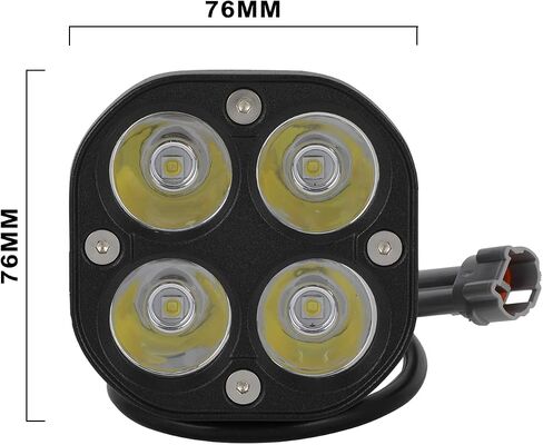 مجموعة مصابيح أمامية LED لـ Surron، كشافات أمامية لشريط الضوء + دعامة تثبيت للدراجة الترابية الكهربائية Sur Ron LBX Light Bee X/S in Kuwait