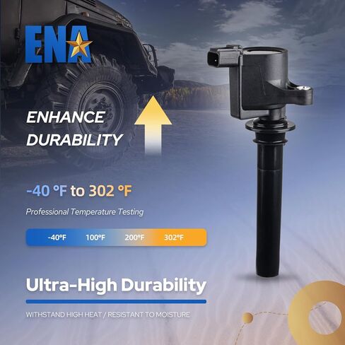 مجموعة ملف الإشعال ENA مكونة من 6 قطع متوافقة مع Ford Mazda Mercury Escape Five Hundred Freestyle Taurus 3.0L V6 لاستبدال DG500 DG513 FD502 in Saudi Arabia