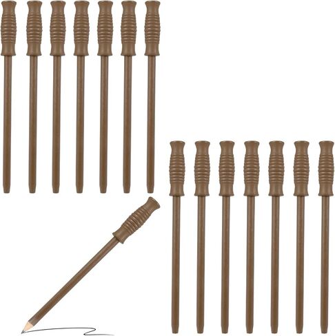 EZVYAO Wand Pencils 14PCS - Wizard Theme Party Favors for Kids Magic Birthday Gifts, School Classroom Rewards, Halloween Decor, Mixed in Saudi Arabia