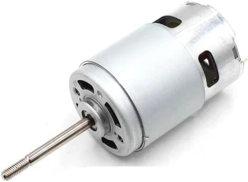 High-Performance 775 DC Motor, 36V M5 Thread, 7-Pole Rotor with Ball Bearing, Large Torque CW Rotation for Industrial Applications in Saudi Arabia