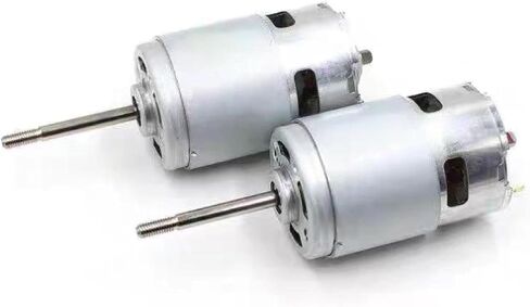 High-Performance 775 DC Motor, 36V M5 Thread, 7-Pole Rotor with Ball Bearing, Large Torque CW Rotation for Industrial Applications in Saudi Arabia