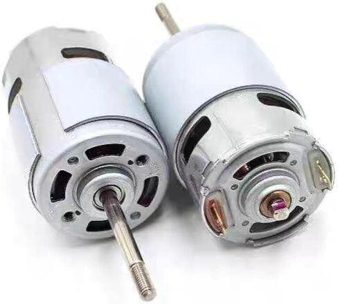 High-Performance 775 DC Motor, 36V M5 Thread, 7-Pole Rotor with Ball Bearing, Large Torque CW Rotation for Industrial Applications in Saudi Arabia