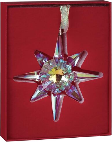 Old World Christmas Ornaments: 12 Crystal Icicles Glass Blown Ornaments for Christmas Tree (34015) in Saudi Arabia