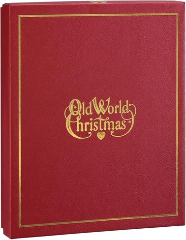 Old World Christmas Ornaments: 12 Crystal Icicles Glass Blown Ornaments for Christmas Tree (34015) in Saudi Arabia