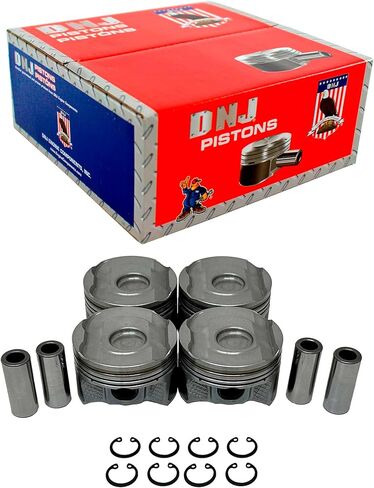 DNJ P360B Piston Set Standard for 2016-2022 Chevrolet GMC Equinox Malibu Terrain 1.5L L4 16V DOHC 1490cc in Saudi Arabia