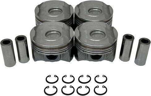 DNJ P360B Piston Set Standard for 2016-2022 Chevrolet GMC Equinox Malibu Terrain 1.5L L4 16V DOHC 1490cc in Saudi Arabia