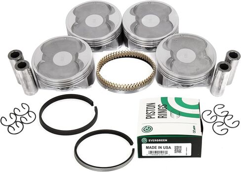 MA-9761279294-0 Pistons w/Rings Compatible With/For 06-10 Subaru Legacy Forester Outback 2.5 SOHC EJ253 in Saudi Arabia