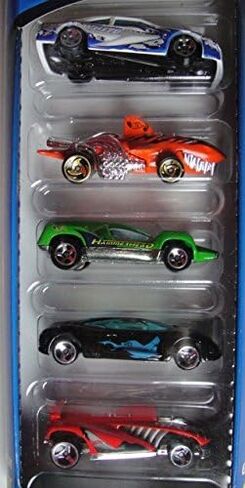 HotWheels Hot Tunerz Diecast سيارة معدنية متعددة الألوان 5 قطع. in Saudi Arabia